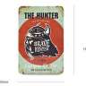 Креативбук (записная книжка) с жестяной обложкой Crazy Hunter - Креативбук (записная книжка) с жестяной обложкой Crazy Hunter