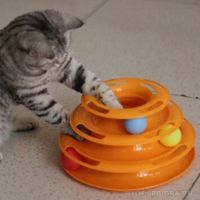 Трек с мячиками для кошек